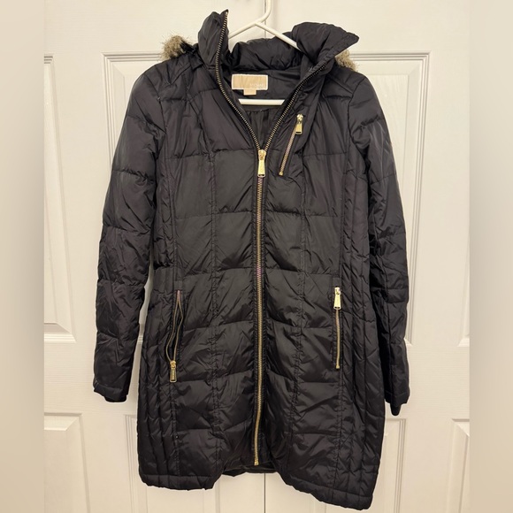 Michael Kors Jackets & Blazers - Michael Kors Black Puffer Coat | Small